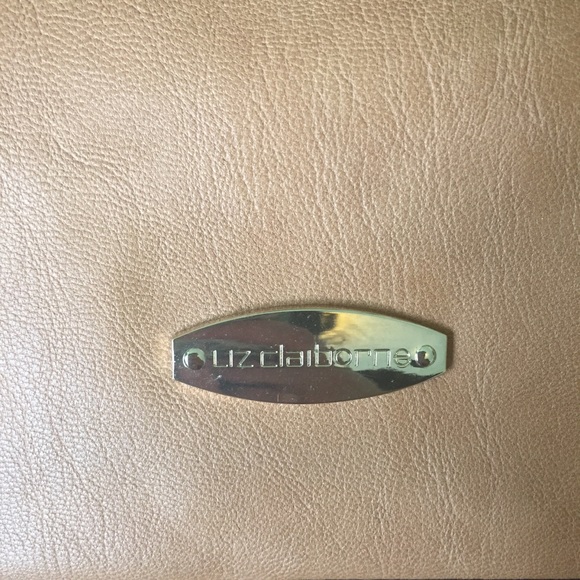 Liz Claiborne tan and black shoulder bag - Picture 4 of 7